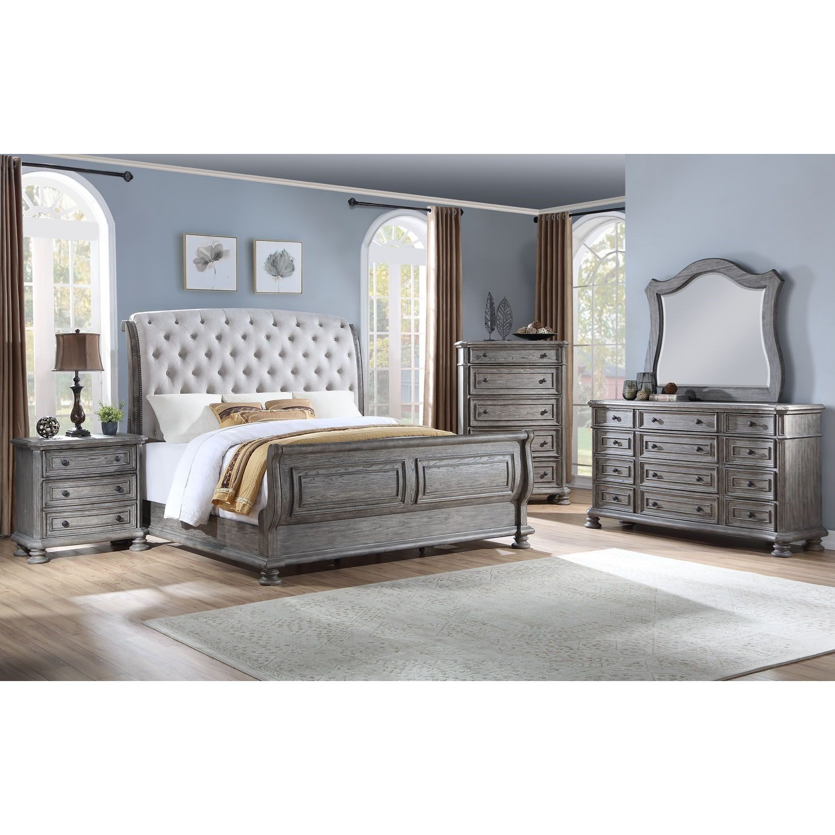 Avalon Furniture Lakeway Queen Bedroom Group | Prime Brothers Furniture